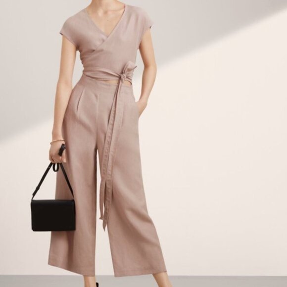 Aritzia Brax Linen Jumpsuit - Picture 2 of 10